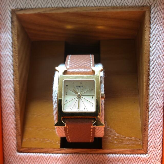 エルメス 腕時計 hウォッチ 正規品 HERMES 時計 美品-
