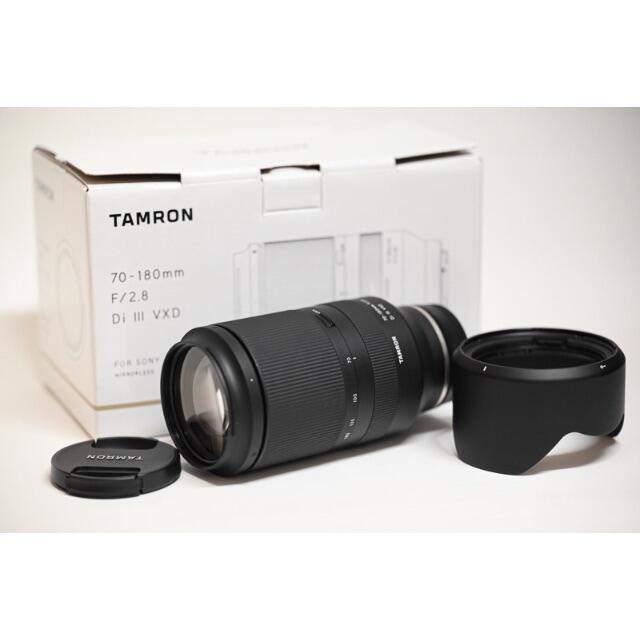 期間限定TAMRON 70-180mm F/2.8 Di III VXD美品スマホ/家電/カメラ