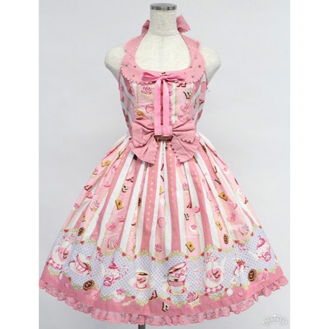 Angelic Pretty(アンジェリックプリティー)のAngelic Pretty プリティー　ワンダーパーティJSK レディースのワンピース(ひざ丈ワンピース)の商品写真