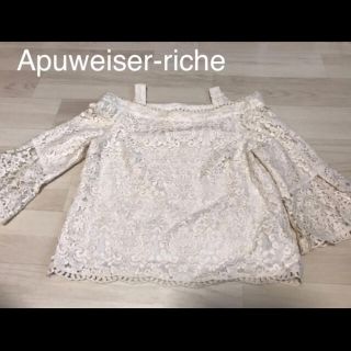 アプワイザーリッシェ(Apuweiser-riche)のApuweiser-richeレーストップス(シャツ/ブラウス(長袖/七分))