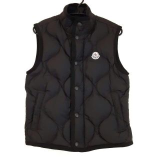 モンクレール(MONCLER)のモンクレール サイズ0 XS レディース 黒 冬(ダウンベスト)