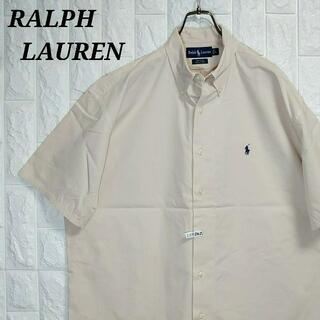 ポロラルフローレン(POLO RALPH LAUREN)のポロラルフローレン BDシャツ クリーニング済 半袖 ボックスシャツ 刺繍(シャツ)