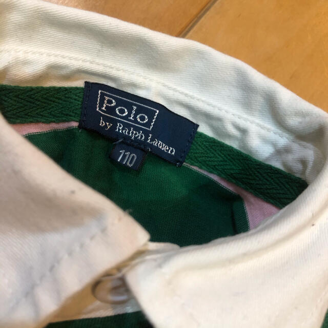 POLO RALPH LAUREN(ポロラルフローレン)のポロラルフローレン  ラガーシャツ  キッズ/ベビー/マタニティのキッズ服男の子用(90cm~)(Tシャツ/カットソー)の商品写真