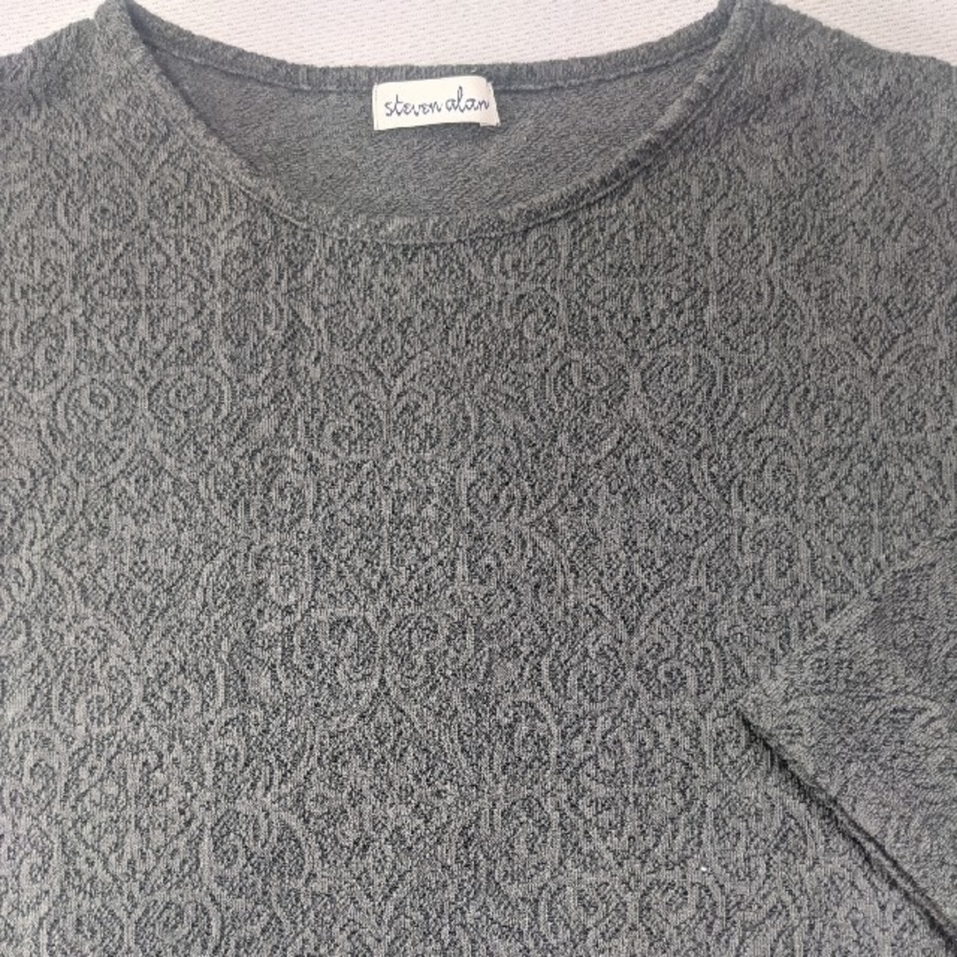 UNITED ARROWS(ユナイテッドアローズ)のSteven Alan＞LACE JACQUARD 5SLEEVE カットソー レディースのトップス(カットソー(半袖/袖なし))の商品写真