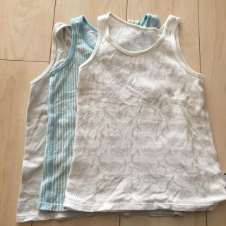 ユニクロ(UNIQLO)のユニクロ　ランニング下着100  H&M ズボンEUR92(下着)