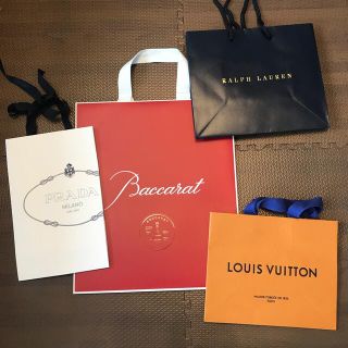 ルイヴィトン(LOUIS VUITTON)のハイブランドのショッパー(ショップ袋)