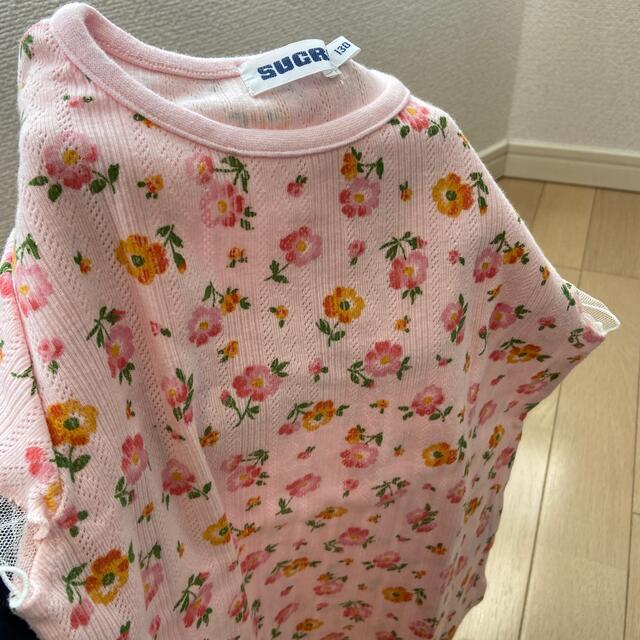 トップス130 キッズ/ベビー/マタニティのキッズ服女の子用(90cm~)(Tシャツ/カットソー)の商品写真