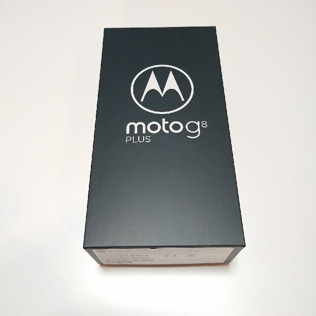 新品未開封　モトローラ 国内版simフリー moto g8 plus　納品書付