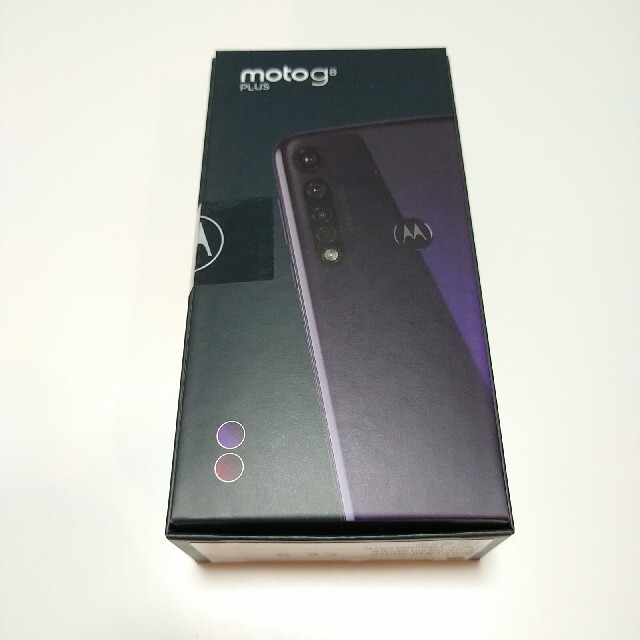 新品未開封　モトローラ 国内版simフリー moto g8 plus　納品書付 1