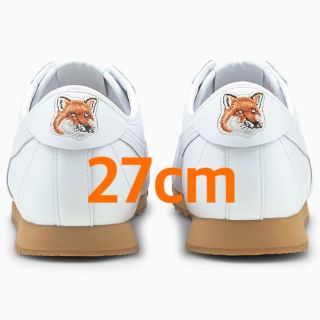 メゾンキツネ(MAISON KITSUNE')の【新品】PUMA x Maison Kitsuneローマスニーカー27センチ(スニーカー)