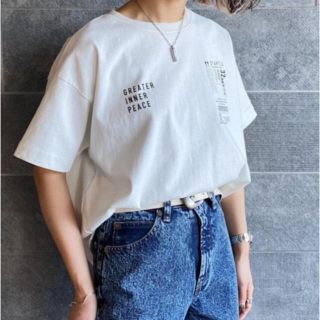 ページボーイ(PAGEBOY)のチケットプリントTシャツ(Tシャツ/カットソー(半袖/袖なし))