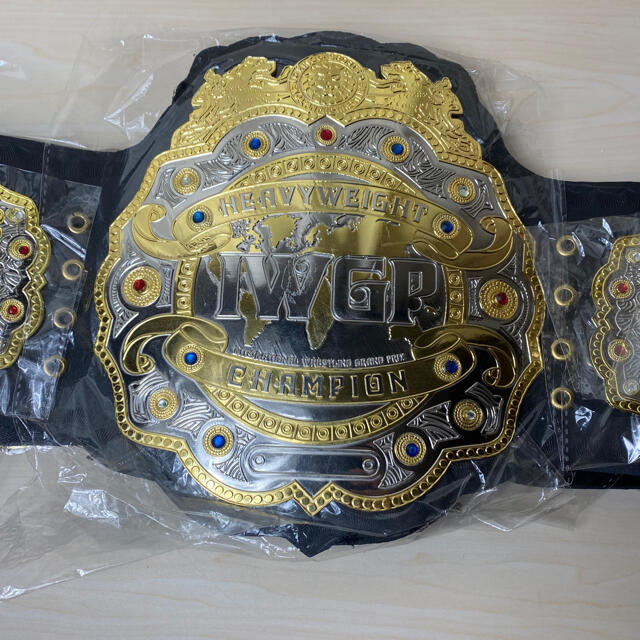 【新品未使用】IWGP チャンピオンベルト　レプリカ スポーツ/アウトドアのスポーツ/アウトドア その他(格闘技/プロレス)の商品写真