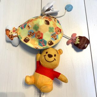 クマノプーサン(くまのプーさん)のタカラトミー　プーさん　ベビーカー　ふんわりミニメリー(ベビーカー用アクセサリー)