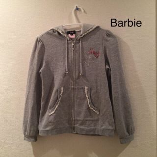 バービー(Barbie)のBarbie 長袖ジップパーカー 130 140 150(ジャケット/上着)