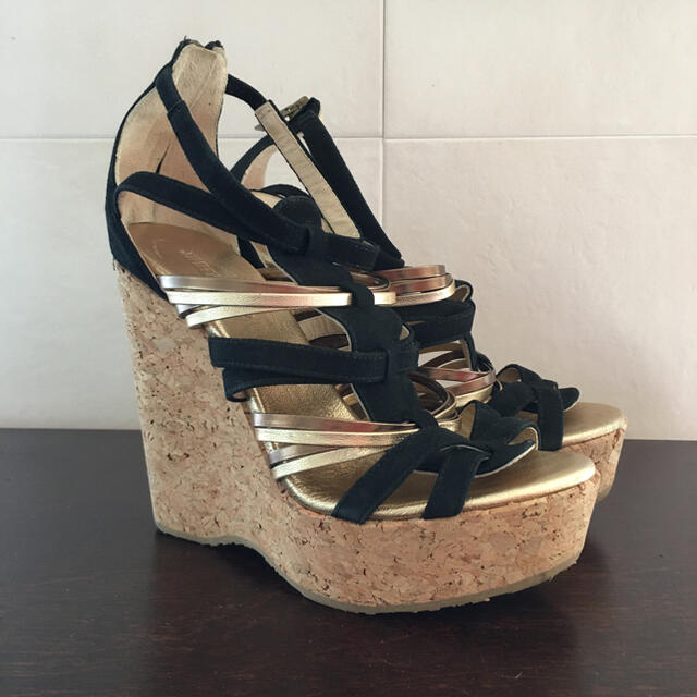 JIMMY CHOO ジミーチュウ ウェッジサンダル 36.5
