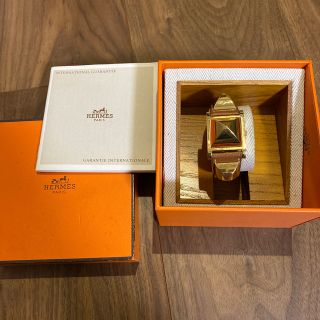 エルメス(Hermes)のエルメス　旧メドール　時計　ゴールド　ドゥーズィエムクラス(腕時計)