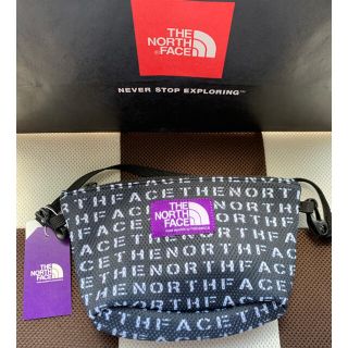 ザノースフェイス(THE NORTH FACE)のノースフェイス ロゴメッシュポーチ S ブラック(ショルダーバッグ)