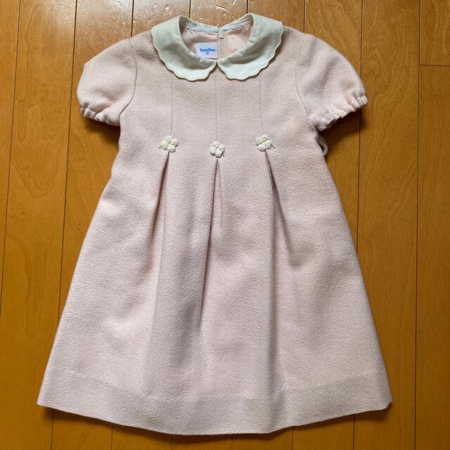 新美品可愛いファミリーワンピース90キッズ服女の子用(90cm~)