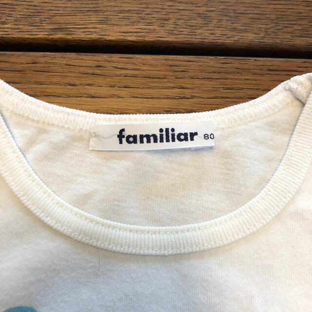 familiar(ファミリア)のファミリア　フレア　Tシャツ　80 キッズ/ベビー/マタニティのベビー服(~85cm)(Ｔシャツ)の商品写真