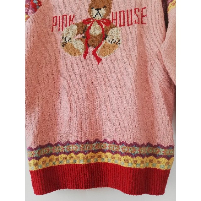 PINK HOUSE(ピンクハウス)のお値下げうさちゃんカーディガン♥️ピンクハウス レディースのトップス(カーディガン)の商品写真