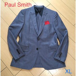 ポールスミス(Paul Smith)の極美品★ポールスミス×サマーウール◎色合い◎ネイビーグレー ジャケットA868(テーラードジャケット)