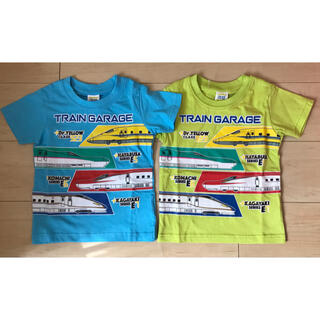 [新品] トレインガレージ 新幹線 Tシャツ 100(Tシャツ/カットソー)