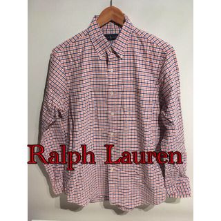 ポロラルフローレン(POLO RALPH LAUREN)のRalphLaurenチェックシャツ アメカジUSAアメリカ製古着ビンテージ(シャツ)