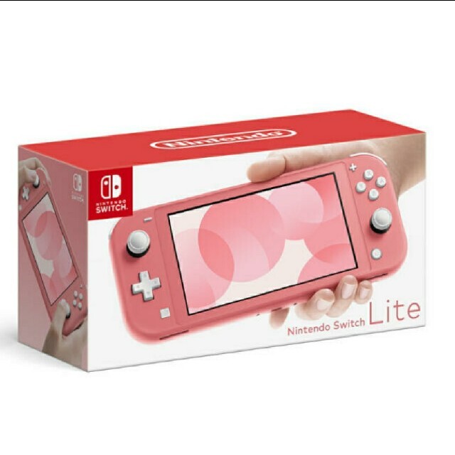 新品・保証付】任天堂スイッチライト 本体 コーラルピンク - www