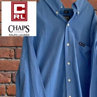 チャップス(CHAPS)のまゆまゆ様専用【希少】チャップス chapsラルフローレン シャツ XL 刺繍(シャツ)