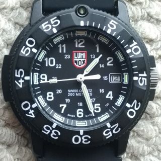 ルミノックス(Luminox)の美品 LUMINOX ネイビーシールズSeries 3000/3900 T25 (腕時計(アナログ))