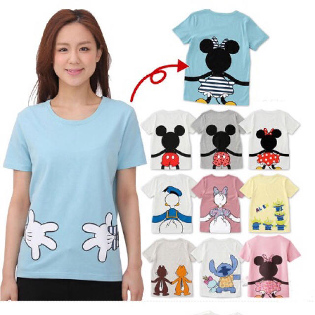 結婚祝い 新品 未使用 ディズニーtシャツ 4 トップス Tシャツ カットソー Alrc Asia