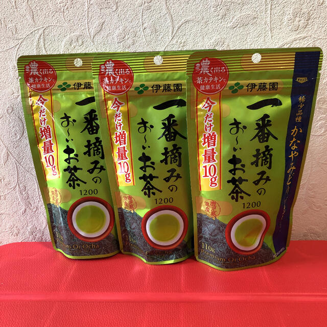 伊藤園(イトウエン)の伊藤園　一番摘みのお〜いお茶1200  10g増量品 食品/飲料/酒の飲料(茶)の商品写真