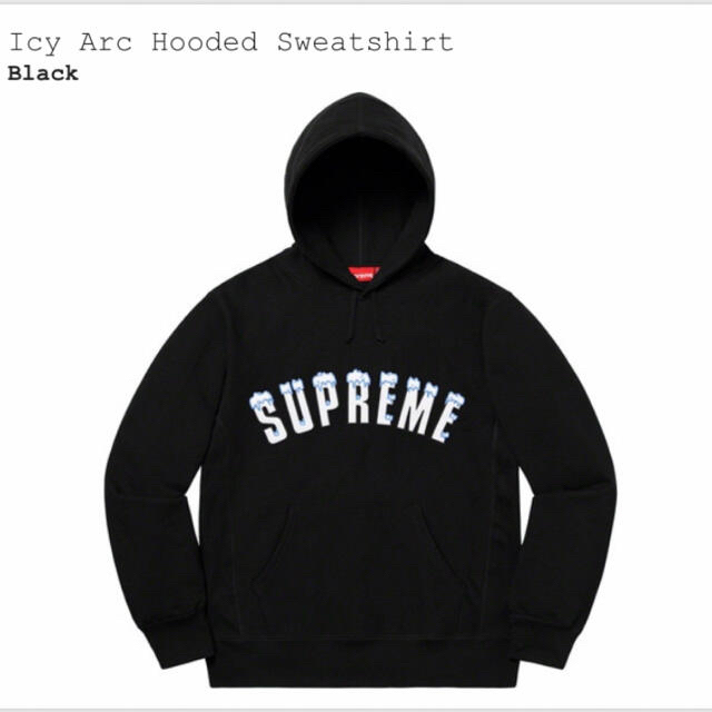 Icy Arc Hooded Sweatshirt supreme