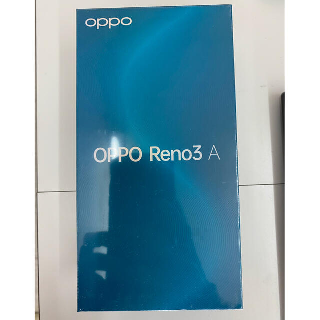 【新品未使用】OPPO Reno3A ブラック SIMフリー