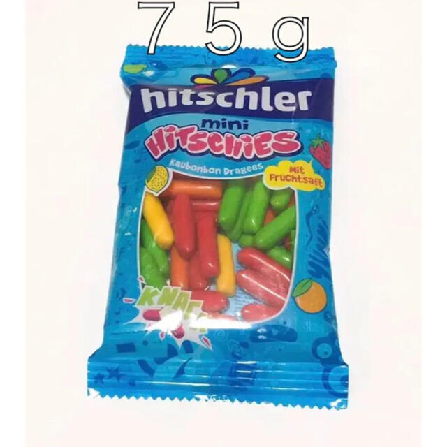 hitschler ヒッチーズ　ミニ　ミックスフルーツ　75g 1袋 食品/飲料/酒の食品(菓子/デザート)の商品写真