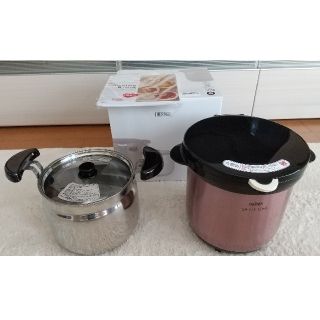 サーモス(THERMOS)の☆ゅあmama☆さま専用！   サーモス シャトルシェフ 4.5L ミストピンク(調理道具/製菓道具)