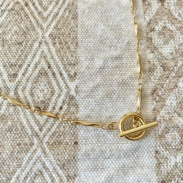 twist goldchain necklace レディースのアクセサリー(ネックレス)の商品写真