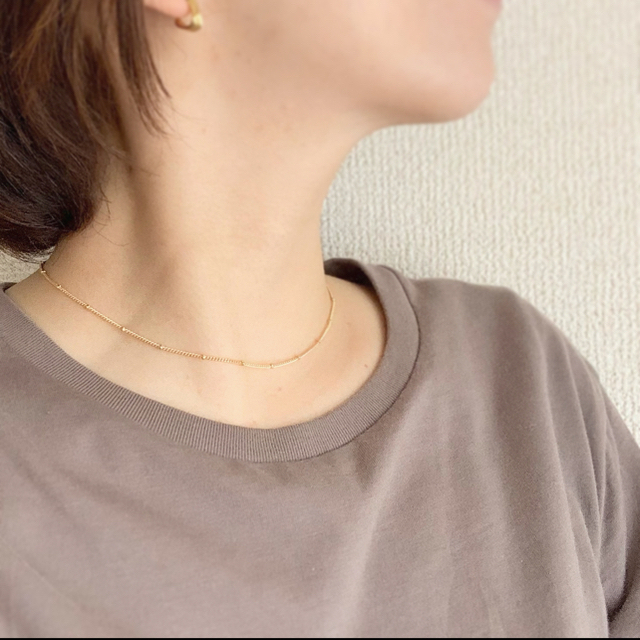 simple chain necklace レディースのアクセサリー(ネックレス)の商品写真