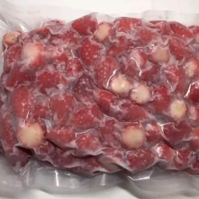 冷凍苺いちご　10kg(500g×20袋）佐賀県産　スムージージャムジュレ 食品/飲料/酒の食品(フルーツ)の商品写真