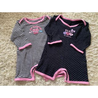 baby 新品　ロンパース 80㎝　女の子(ロンパース)