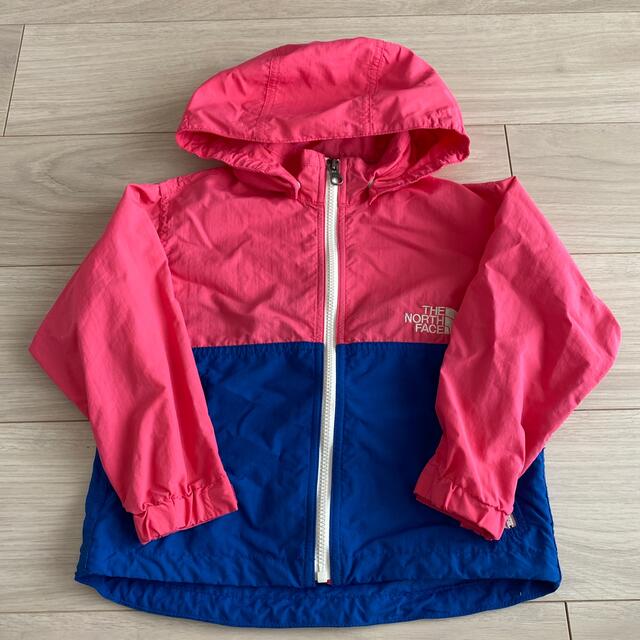 THE NORTH FACE(ザノースフェイス)のTHE NORTH FACE コンパクトジャケット 100cm キッズ/ベビー/マタニティのキッズ服女の子用(90cm~)(ジャケット/上着)の商品写真