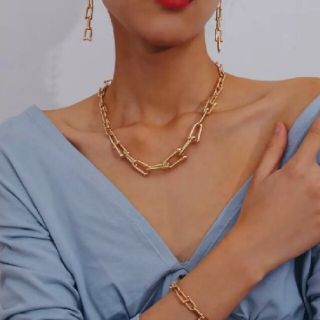 ザラ(ZARA)のハードウェア チェーン ゴールド ネックレス(ネックレス)