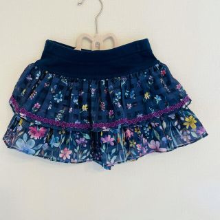 アナスイミニ(ANNA SUI mini)のANNA SUI  mini 花柄キュロット(パンツ/スパッツ)