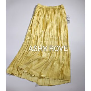 スコットクラブ(SCOT CLUB)のニコ様☆定価16200円ASHY ROVE サテン調 ギャザー ロング スカート(ロングスカート)