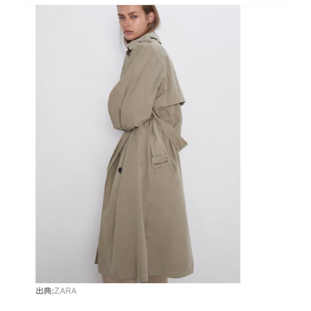 ZARA(ザラ)の専用　　ZARA ビック　トレンチコート レディースのジャケット/アウター(トレンチコート)の商品写真