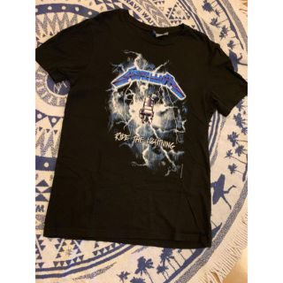 エイチアンドエム(H&M)の美品/バンドTシャツ/メタリカ!!(Tシャツ/カットソー(半袖/袖なし))