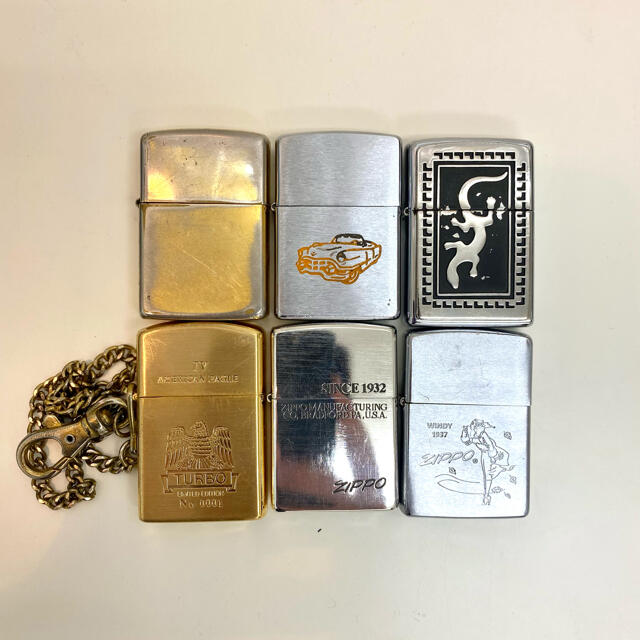 ジッポー ZIPPO ターボライター 6個まとめ売り