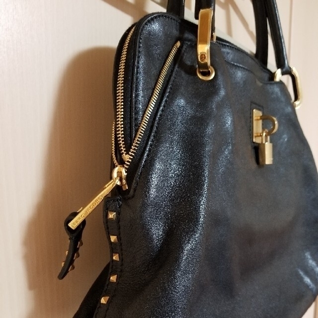 MARC JACOBS(マークジェイコブス)の《美品》マークジェイコブス　ハンドバッグ　ブラック　ビジネスバック レディースのバッグ(ハンドバッグ)の商品写真