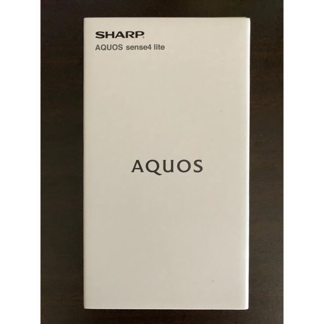 aquos sense4 lite ブラック 新品 シャープ アクオス