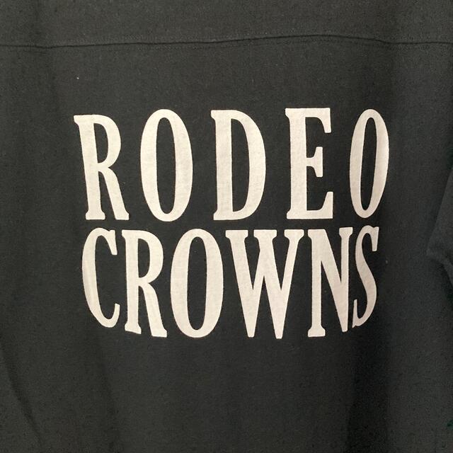 RODEO CROWNS(ロデオクラウンズ)のRODEO CROWNS ✖️チャンピオン　切りっぱなしワンピース レディースのワンピース(ひざ丈ワンピース)の商品写真